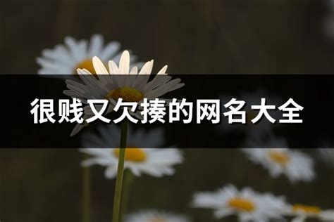 欠揍網名|最欠揍又搞笑的网名【精选148个】